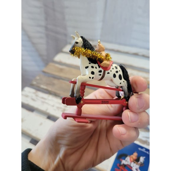 Hallmark pony for Christmas 2005 a scaffold ornament holiday tree - Picture 5 of 8